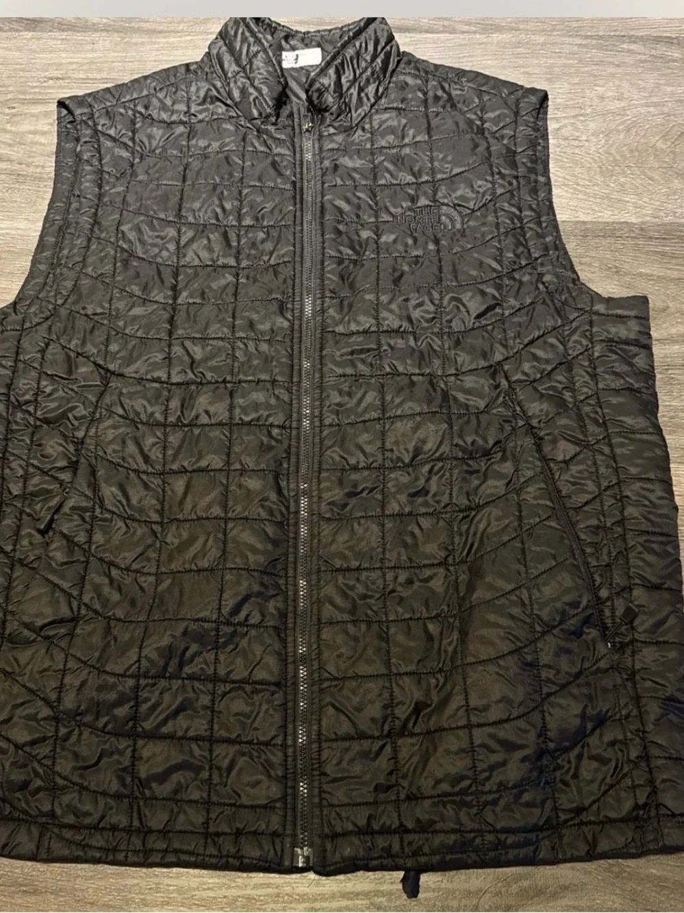 The North Face Black Quilted Thermoball Vest